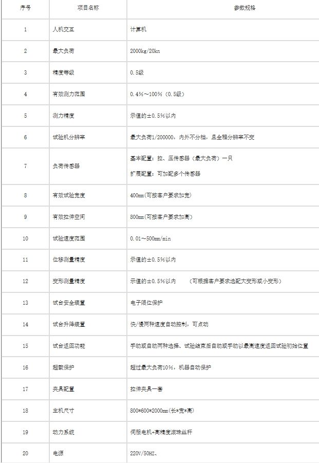 双柱式电脑伺服拉力试验机(2吨)AGB2TC