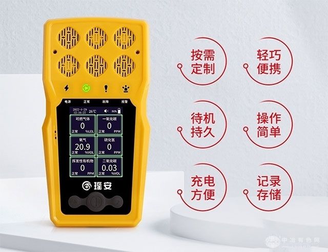 便携多合一可燃气体报警器