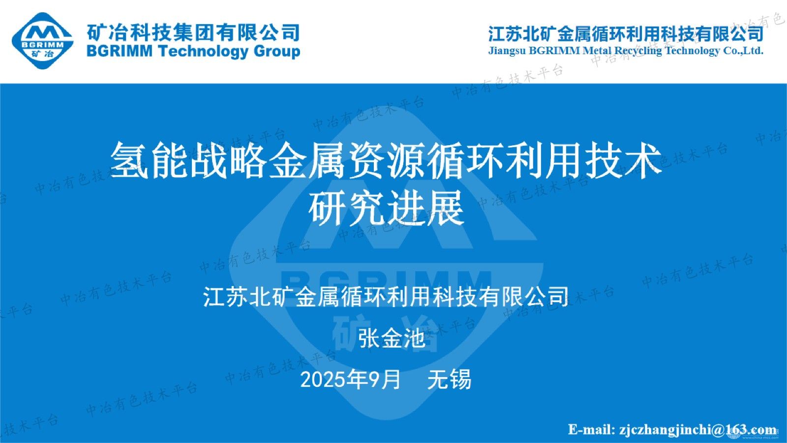 氢能战略金属资源循环利用技术研究进展
