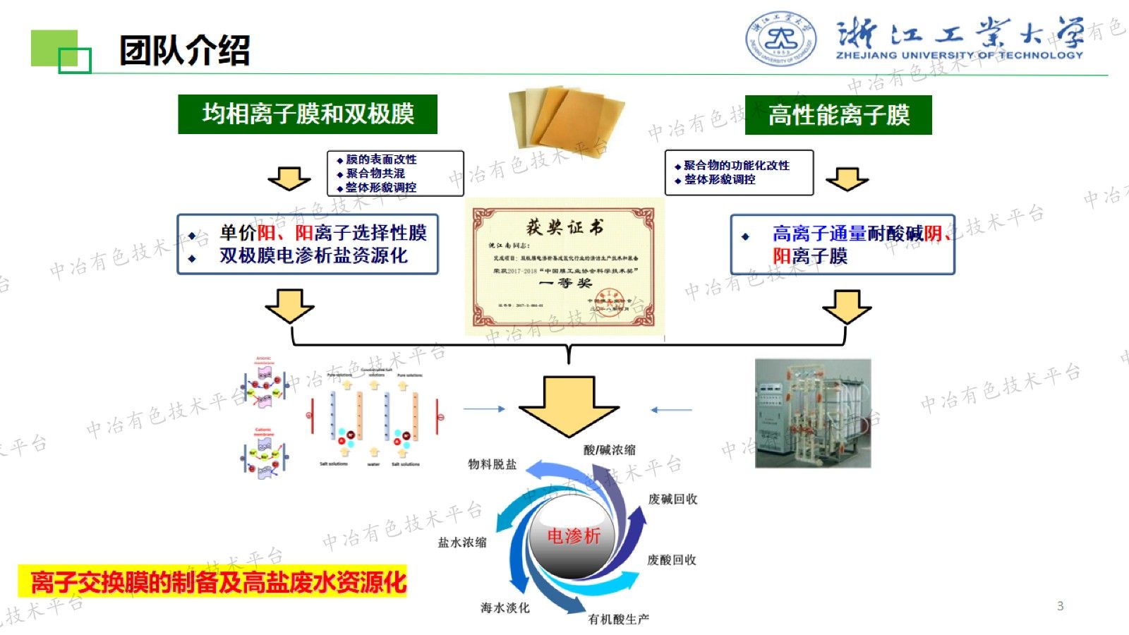 面向盐湖提锂的离子交换膜研发及产业化